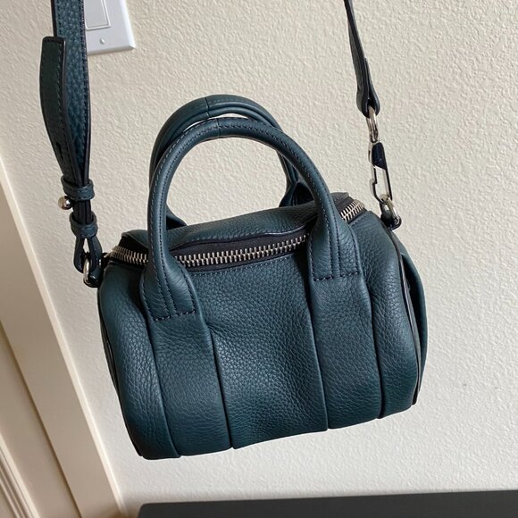 Alxander Wang Rockie Bag Green Silver Hardware - Picture 3 of 9